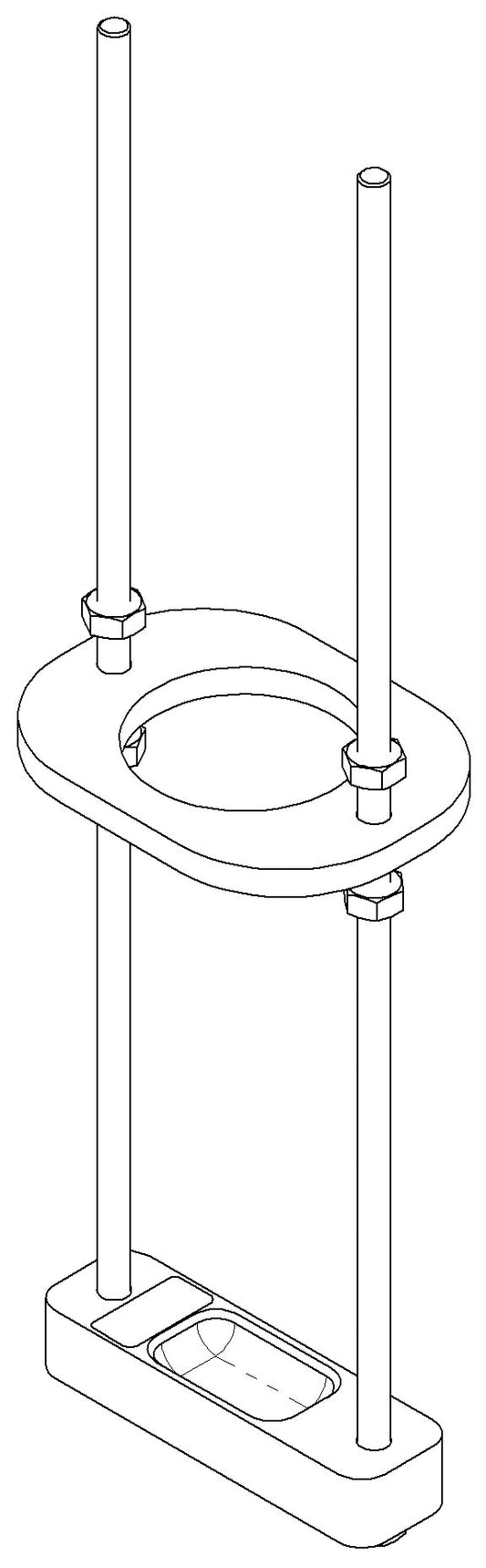 Shock spring removal tool - mechanical