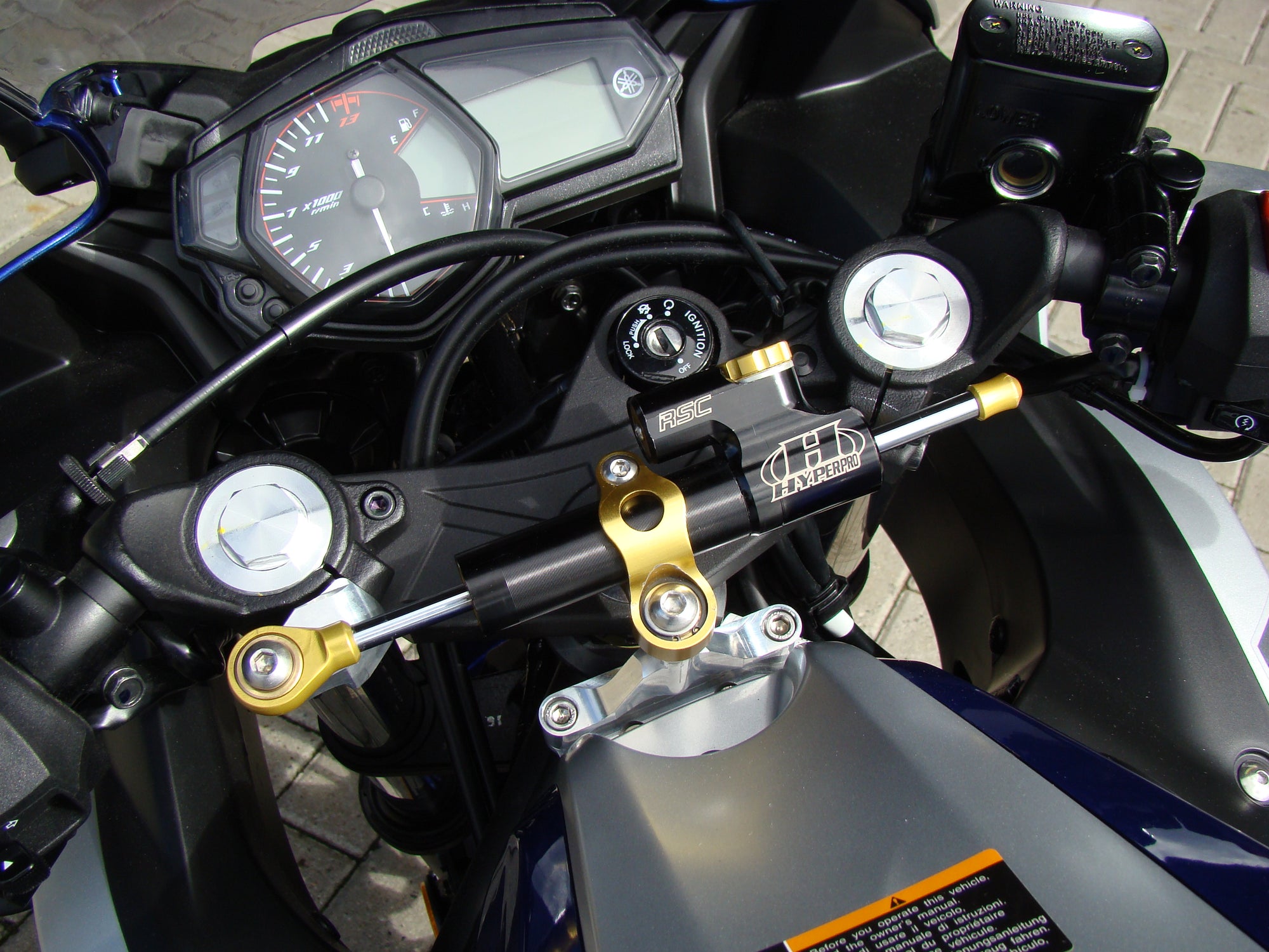 Steering Damper Mounting Kit