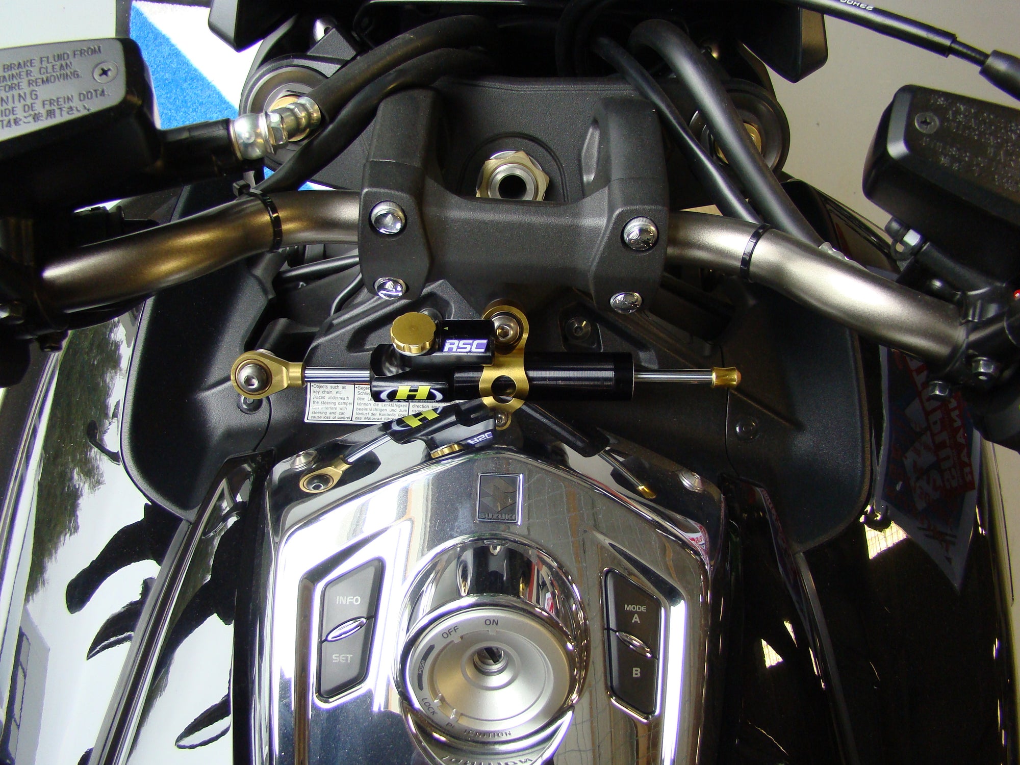 Steering Damper Mounting Kit