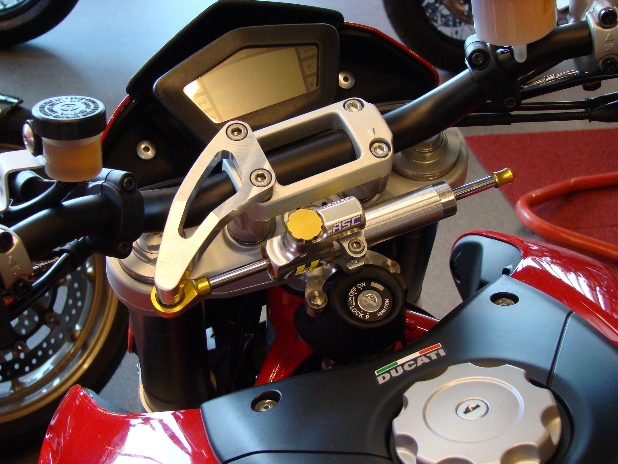 Steering Damper Mounting Kit