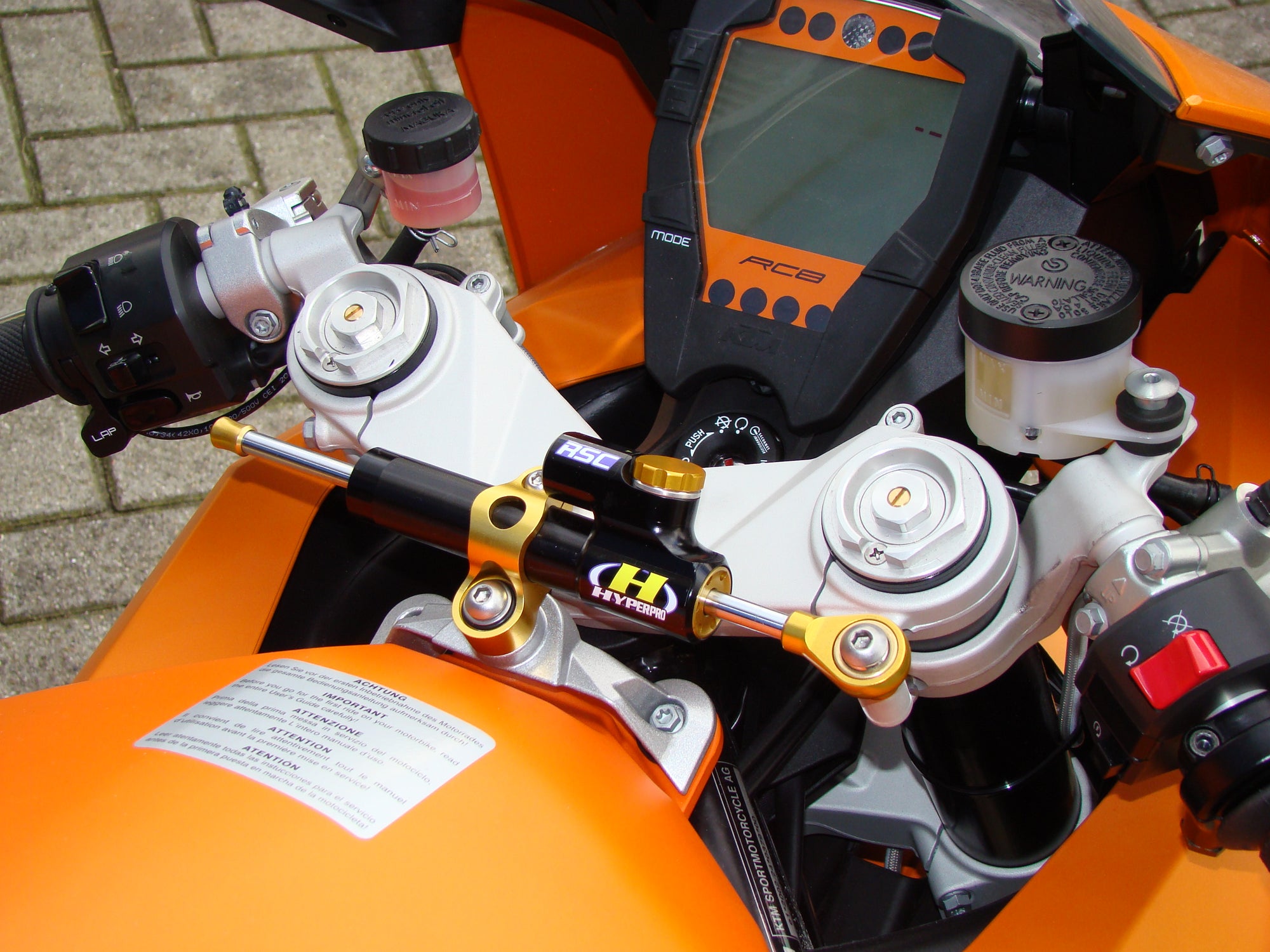 Steering Damper Mounting Kit