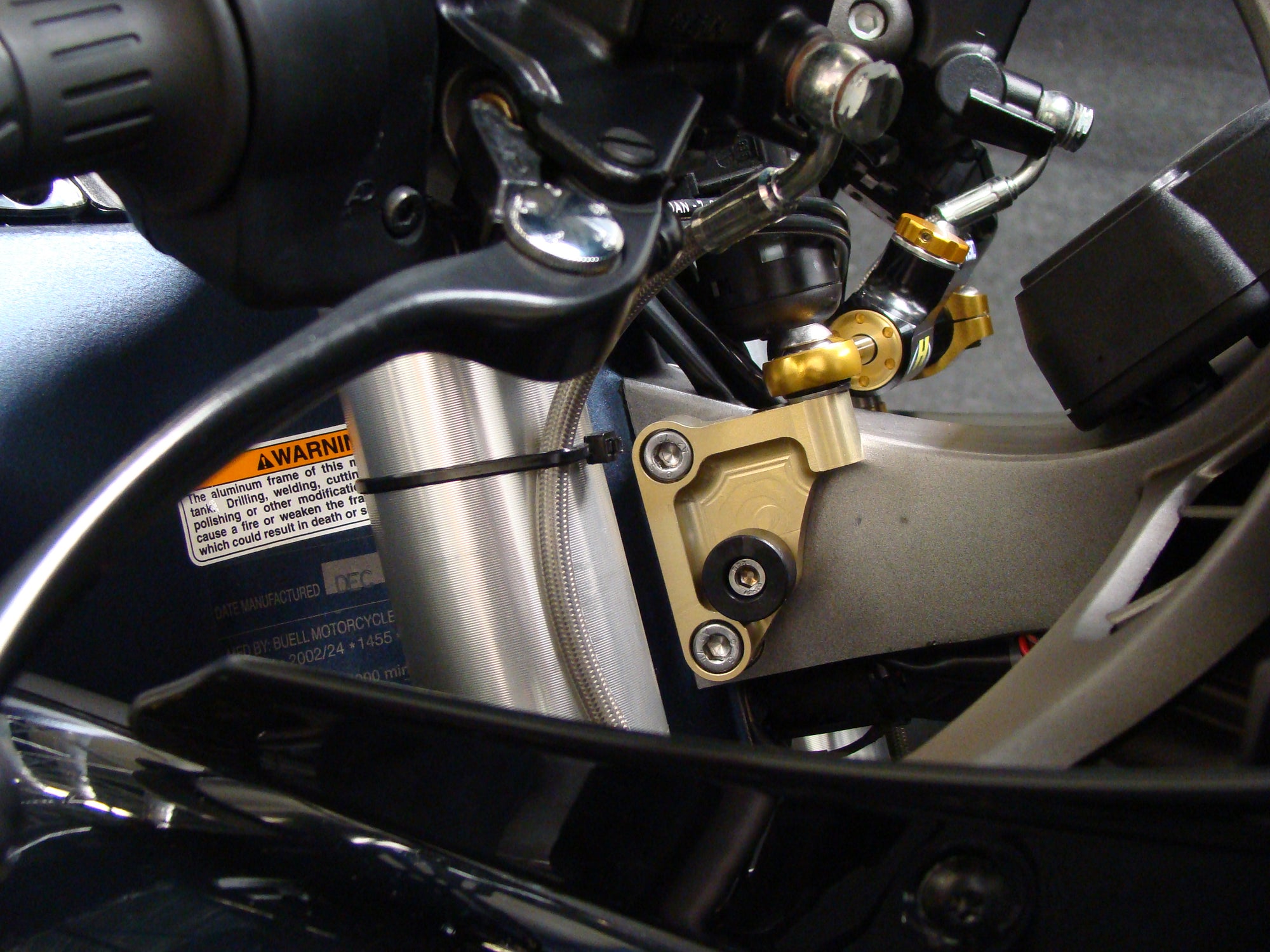 Steering Damper Mounting Kit