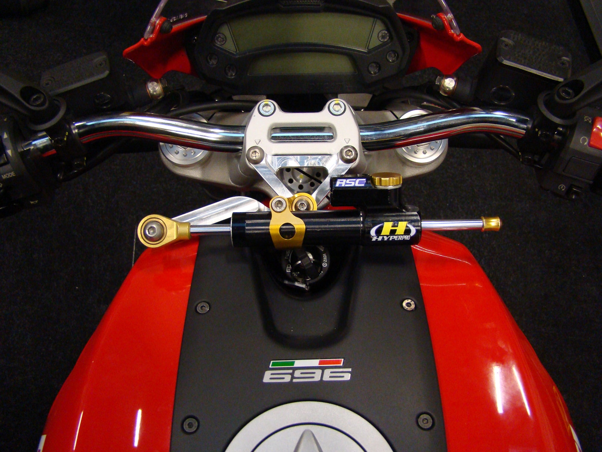 Steering Damper Mounting Kit