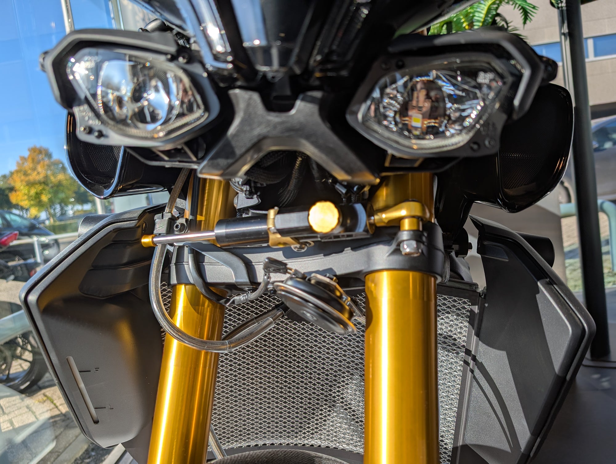 Steering Damper Mounting Kit