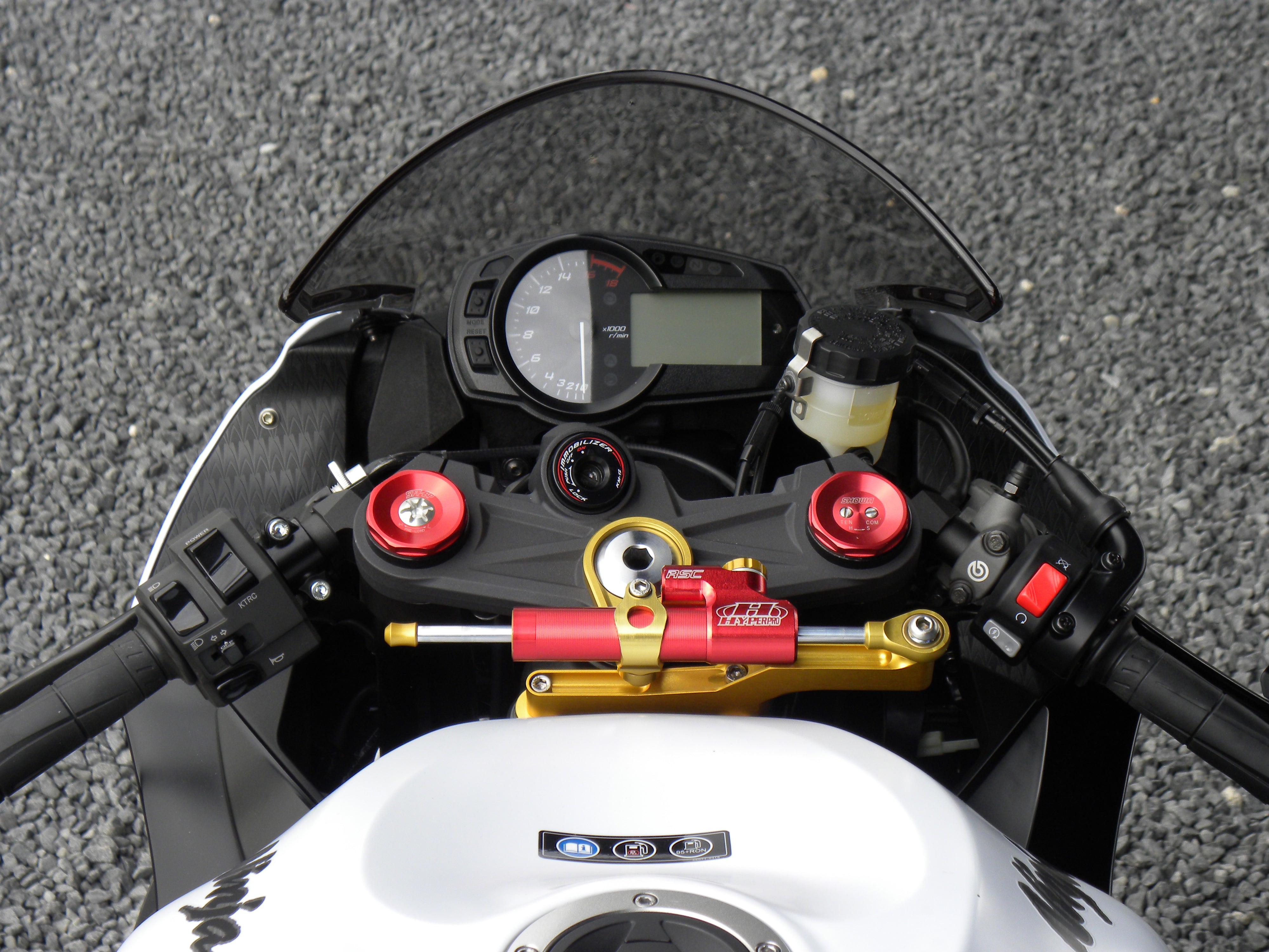 Hyperpro Steering Damper Mounting Kit for KAWASAKI ZX-6 R 2013