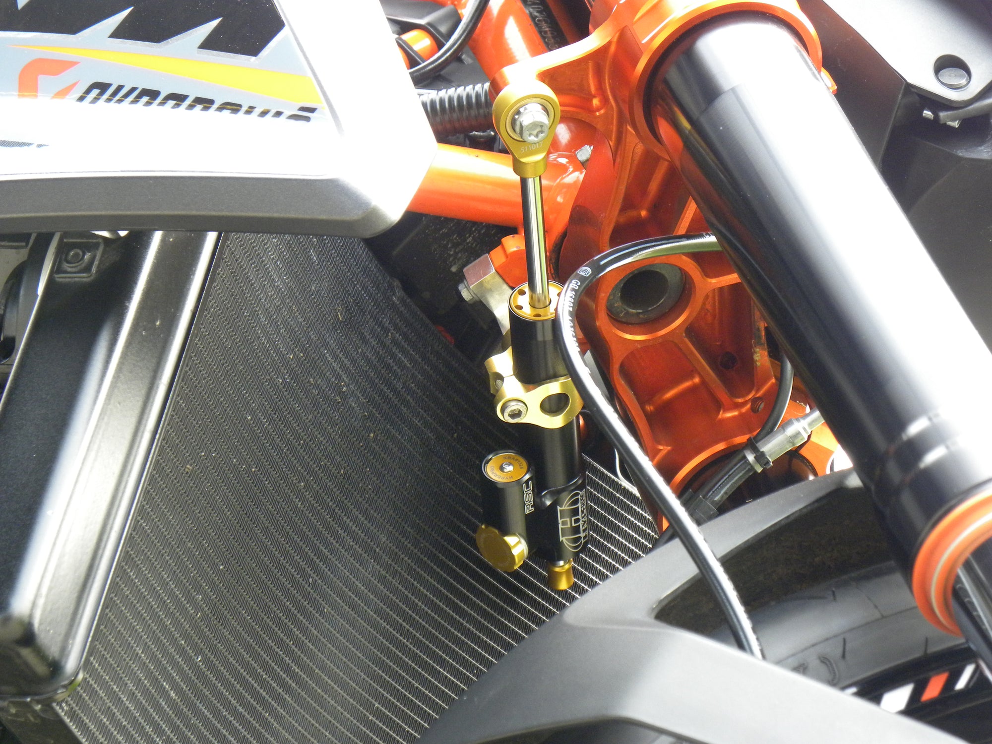 Steering Damper Mounting Kit