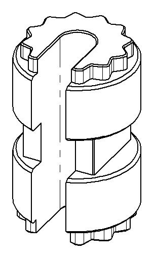 BPF Cartridge socket 33 & 35mm