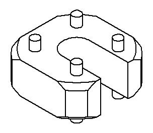 Pin key tool d4x4 c-c28 (EML shock)