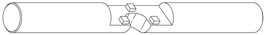 Fork cartridge T-wrench - heavy duty