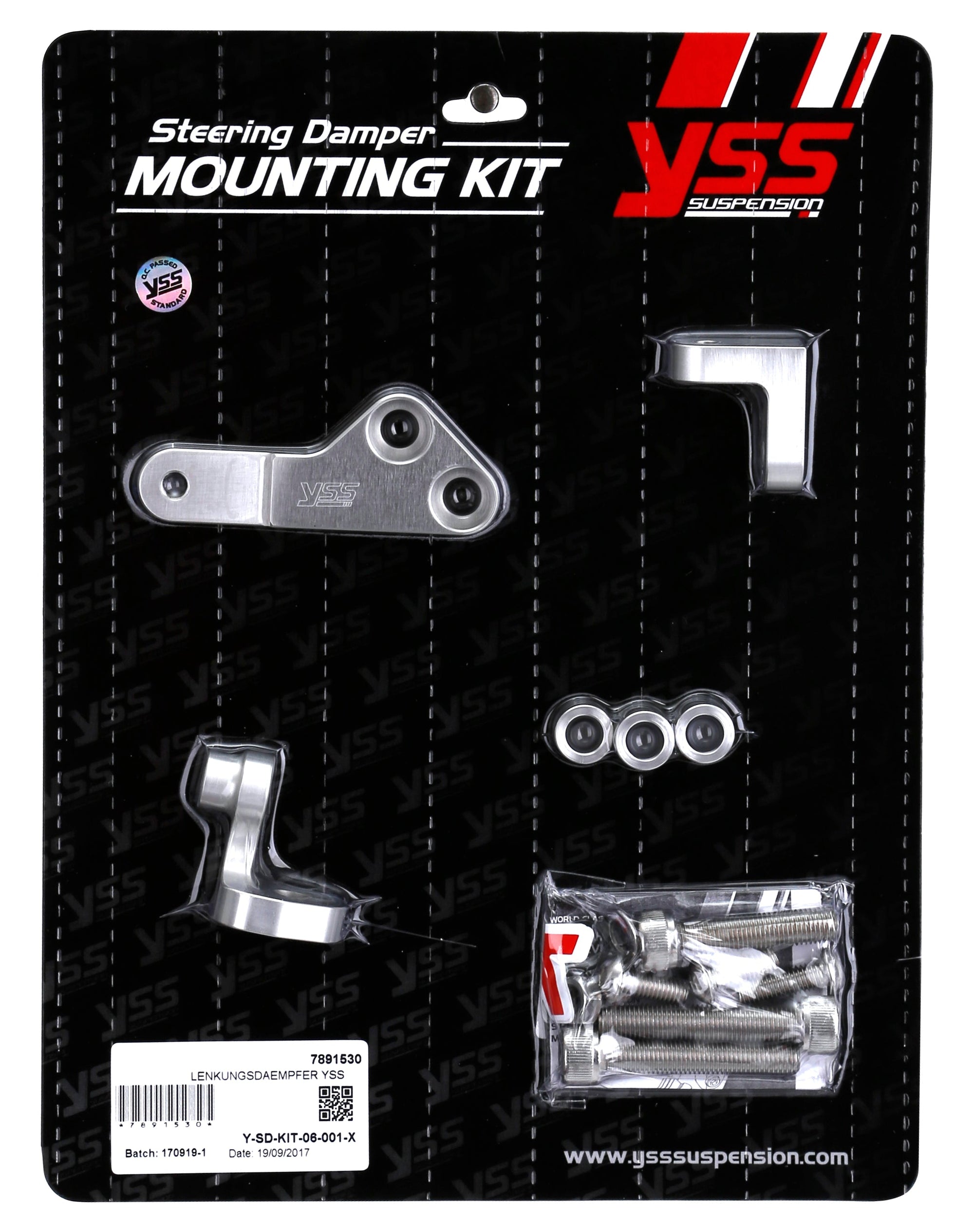 Steering Damper Mounting Kit