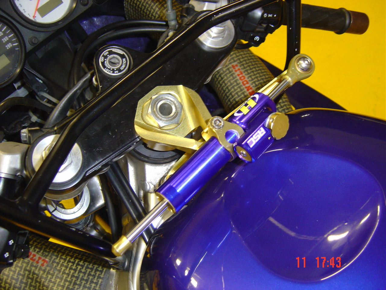 Steering Damper Mounting Kit