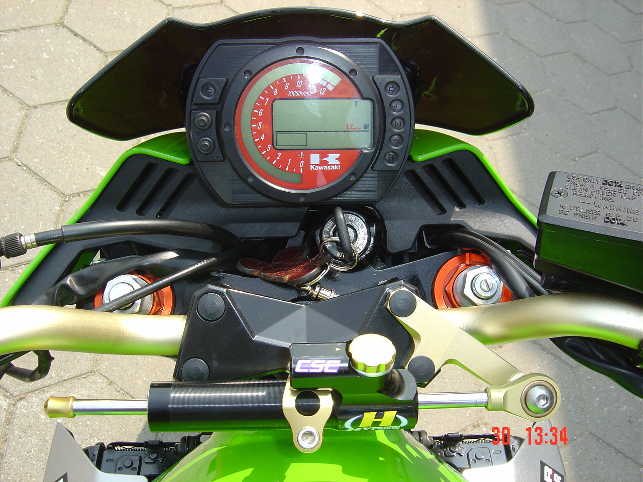 Steering Damper Mounting Kit