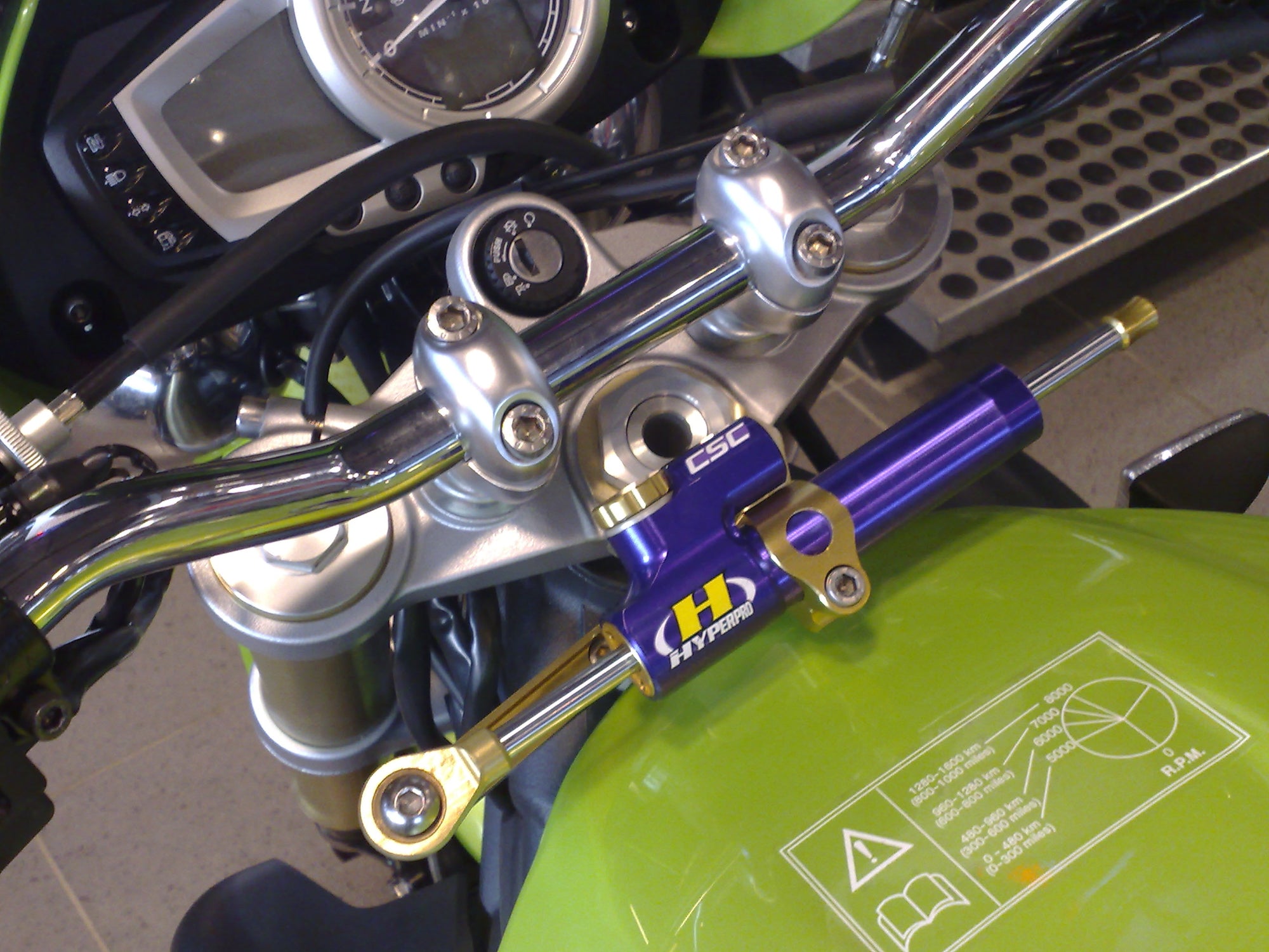 Steering Damper Mounting Kit