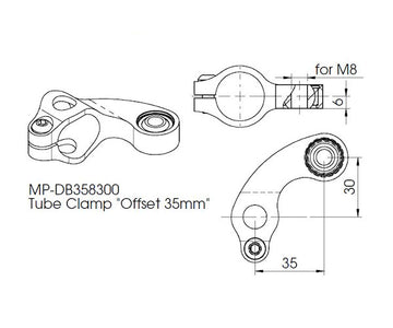 Damper Tube Bracket