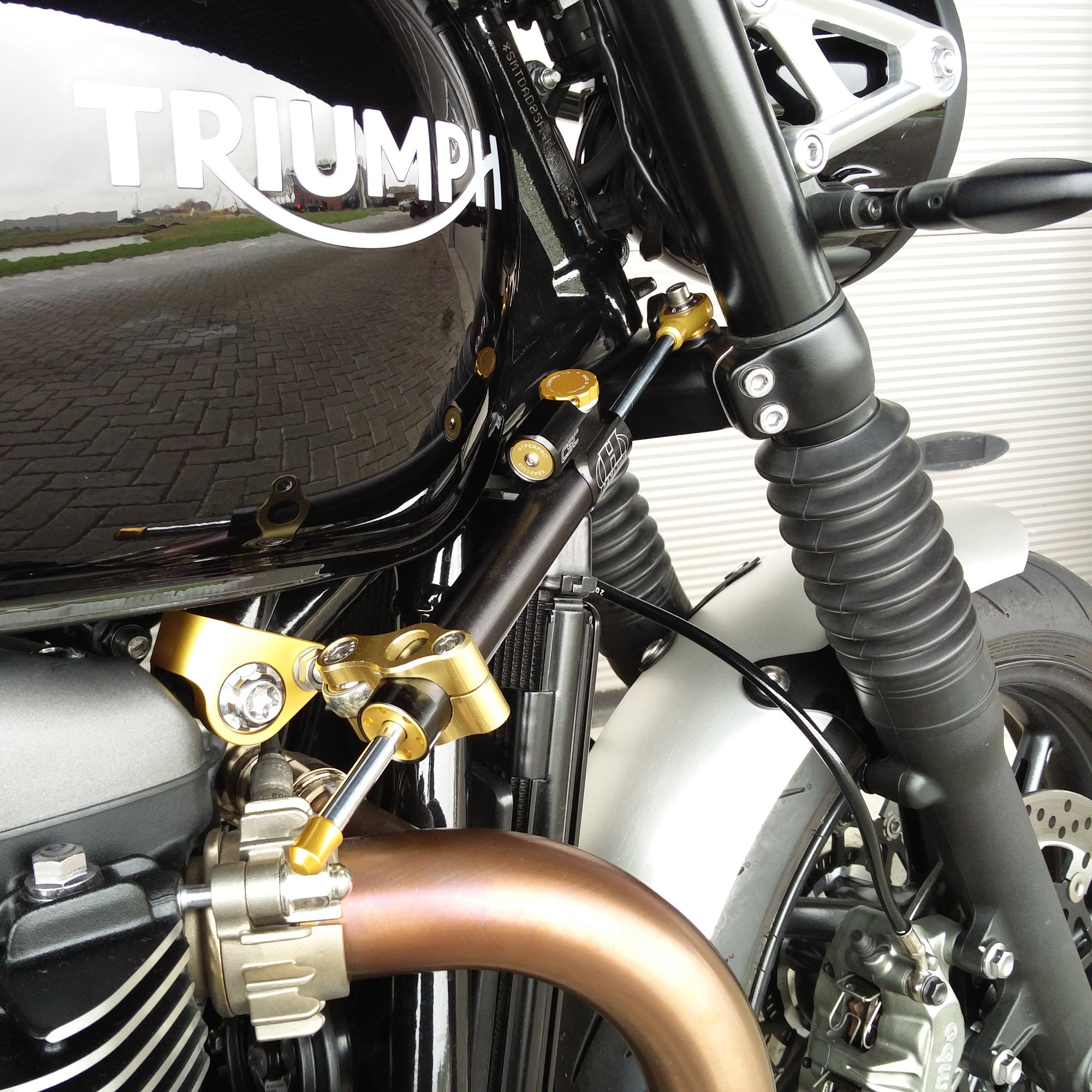 Steering Damper Mounting Kit